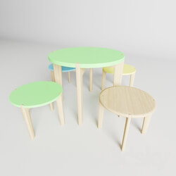 Table _ Chair - Play_table 