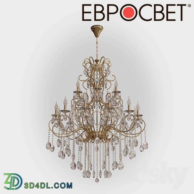 Ceiling light - OM Chandelier with crystal Bogate__39_s 252_18 Strotskis