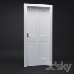 Doors - Classic white doors - Portadoors PortaSKANDIA model B0 