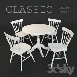 Table _ Chair - Table Favorite Classics and chair Classics 