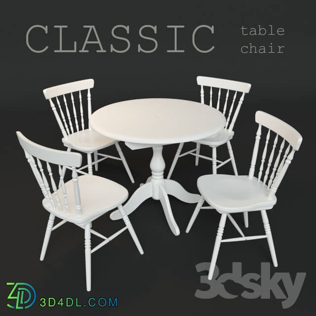 Table _ Chair - Table Favorite Classics and chair Classics