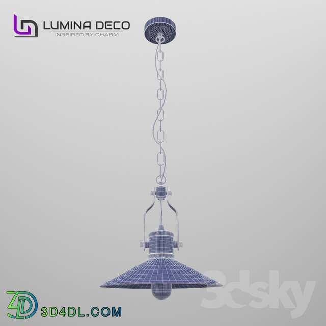 Ceiling light - _OM_ Suspension Lumina Deco Settore bronze