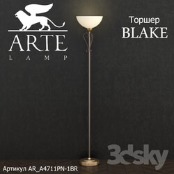 Floor lamp - Lamp BLAKE A4711PN-1BR 