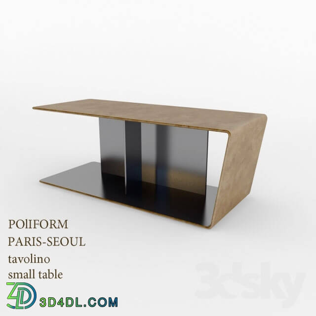 Table - Poliform _ tavolino table