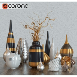 Vase - decorative set 