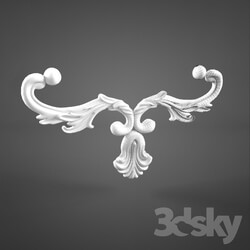 Decorative plaster - fretwork 