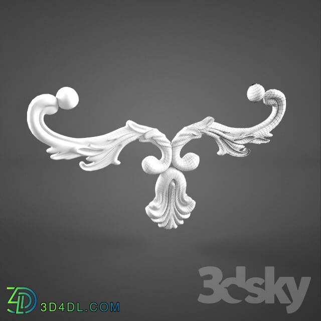 Decorative plaster - fretwork