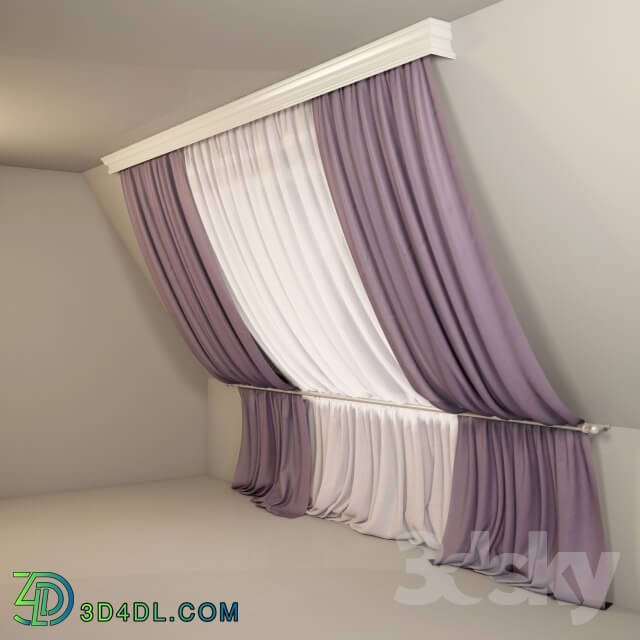 Curtain - Curtains and blinds for attic