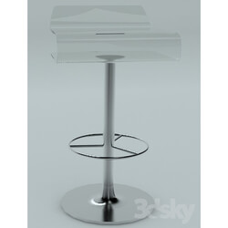 Chair - bar stool _seat-plastic_ 
