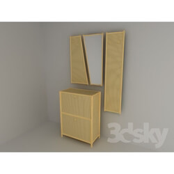 Wardrobe _ Display cabinets - Set_ 