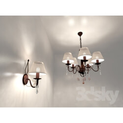 Ceiling light - Grant and Sconce chandelier 