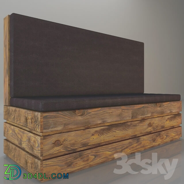 Sofa - Pallet Sofa Raw look