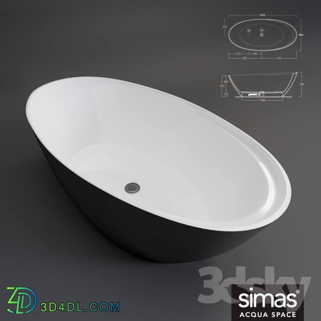 Bathtub - Simas bath tub Bohémien