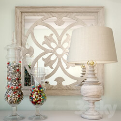 Other decorative objects - Lamp_ mirror_ vase_ botton 