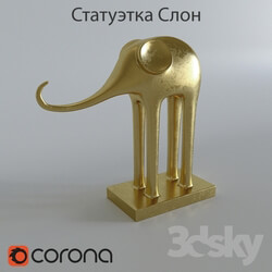 Other decorative objects - Elephant Figurine 