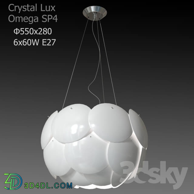 Ceiling light - Crystal Lux SP4