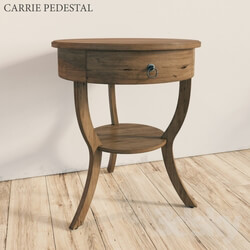 Sideboard _ Chest of drawer - Carrie Pedestal Bedside Table 