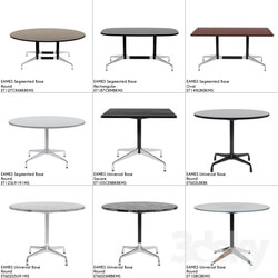 Table - Eames Hermann Miller Tables Collectin 