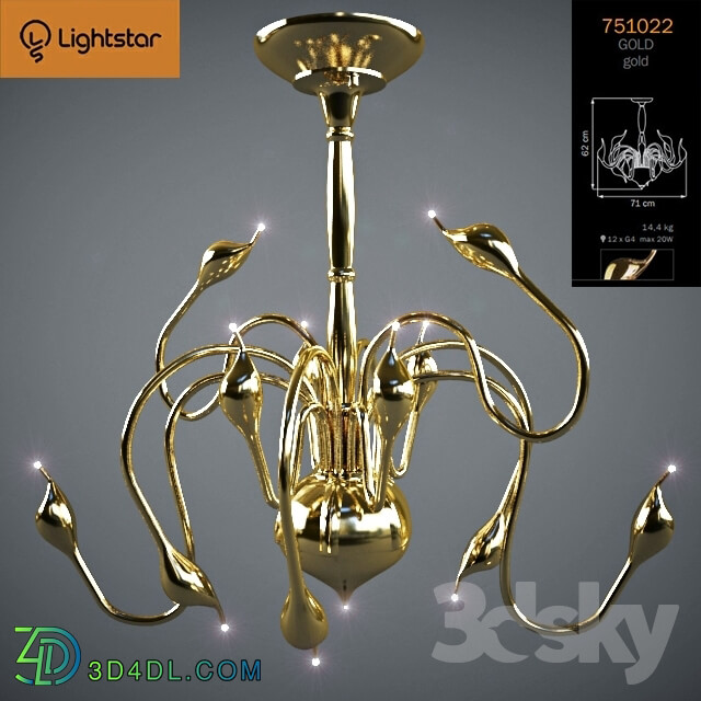 Ceiling light - Chandelier Lightstar _Italy_