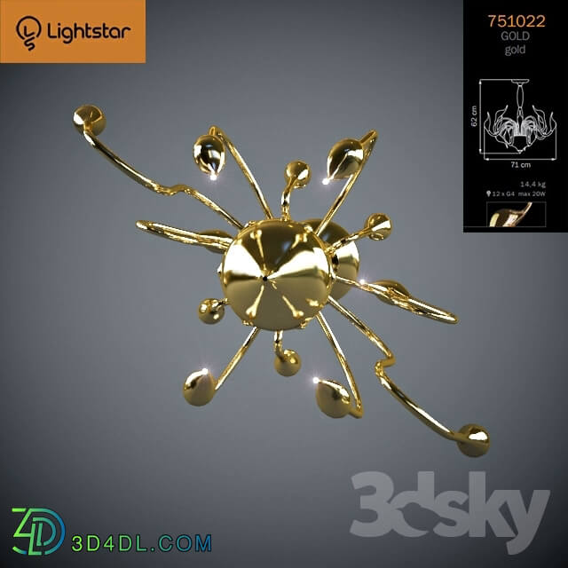 Ceiling light - Chandelier Lightstar _Italy_