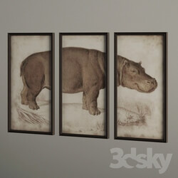 Frame - triptych TIMOTHY OULTON 