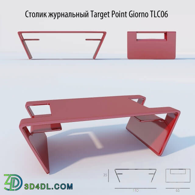 Table - Coffee table Target Point Giorno TLC06