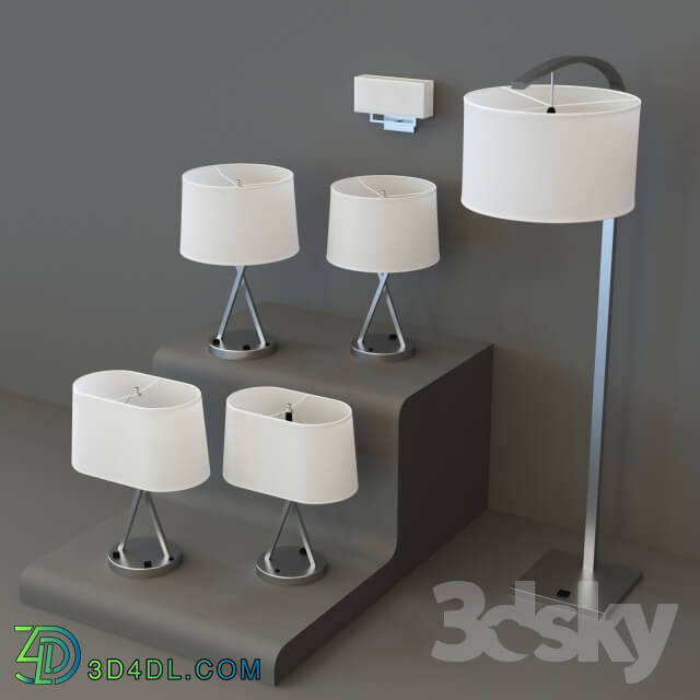 Table lamp - lamps set Plaza Lightning