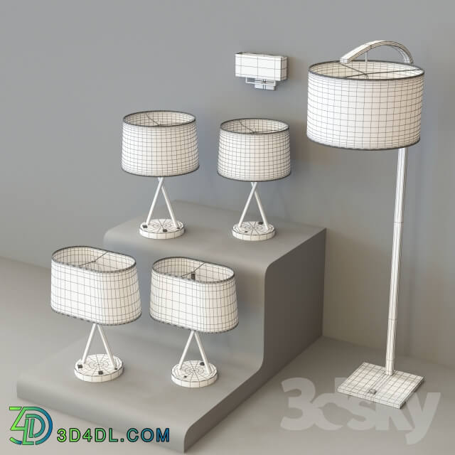 Table lamp - lamps set Plaza Lightning