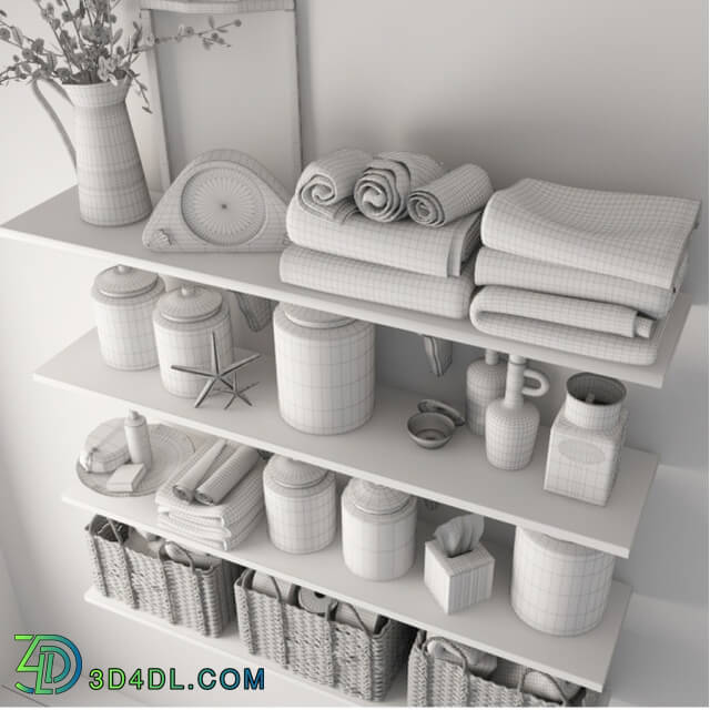 Bathroom accessories - BATHROOM SET_01