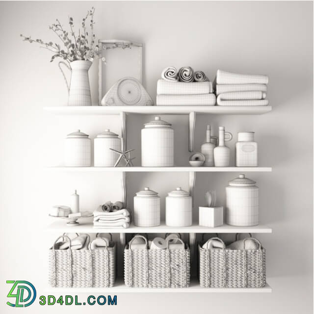 Bathroom accessories - BATHROOM SET_01