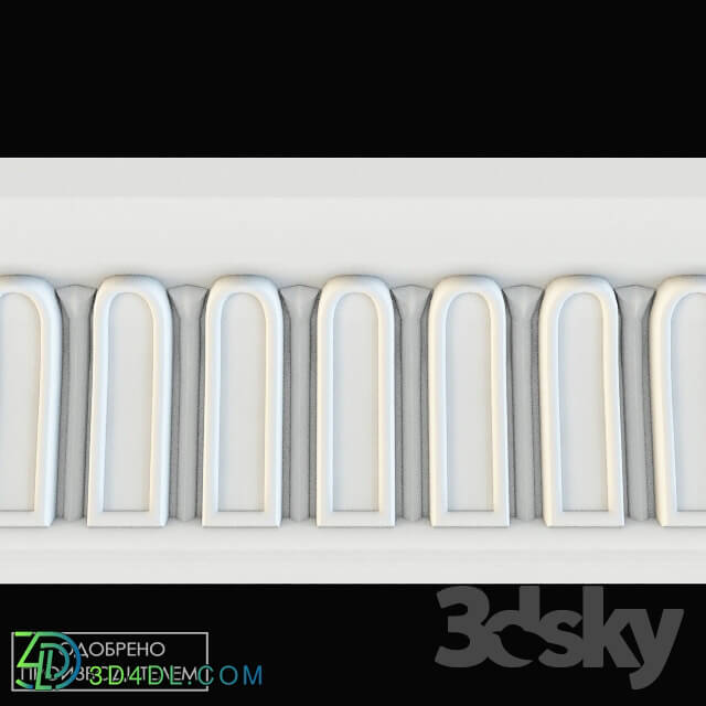 Decorative plaster - Cornice