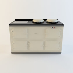 Kitchen appliance - AGA cooker with 4-duhovkami 