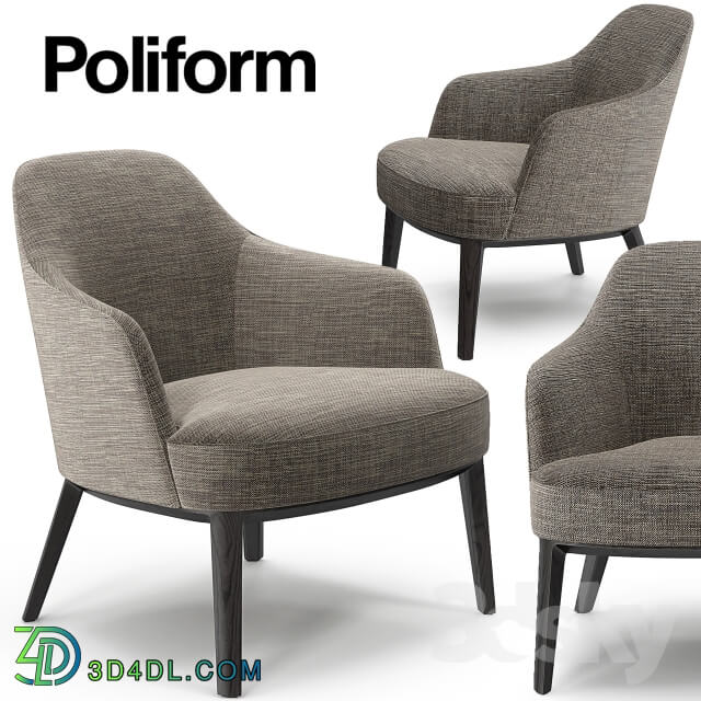Arm chair - Poliform Jane armchair