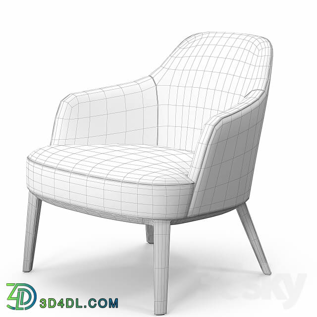 Arm chair - Poliform Jane armchair