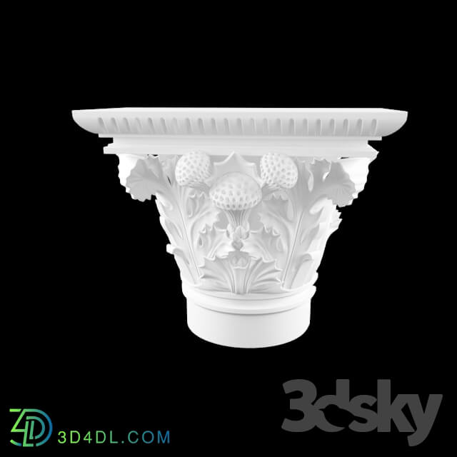 Decorative plaster - Cap