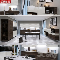 Kitchen - Scavolini_Flux_Swing_Lineare 