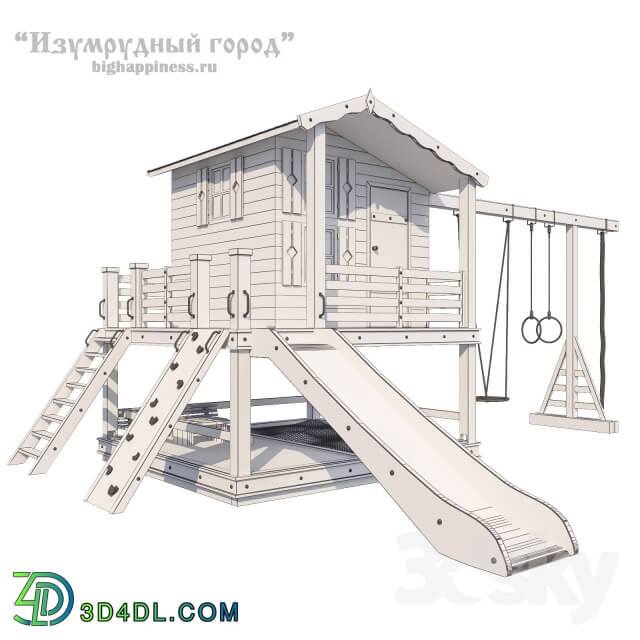 Other architectural elements - Children__39_s play complex _quot_Charlie_quot_