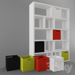 Wardrobe _ Display cabinets - Temahome Berlin_ 5 level _ 150 cm Shelving 