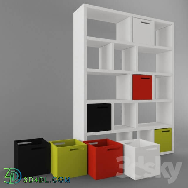 Wardrobe _ Display cabinets - Temahome Berlin_ 5 level _ 150 cm Shelving