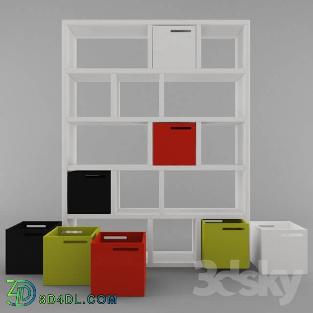 Wardrobe _ Display cabinets - Temahome Berlin_ 5 level _ 150 cm Shelving