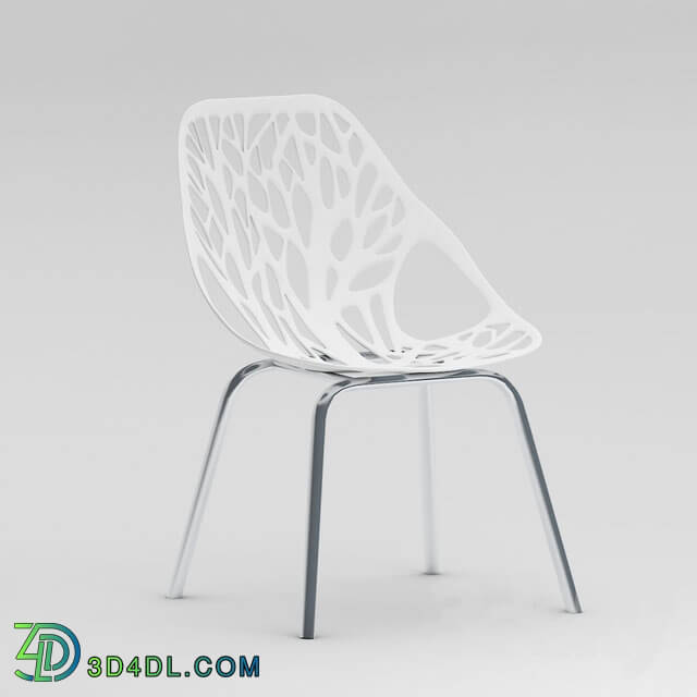 Chair - Chair CORAL white