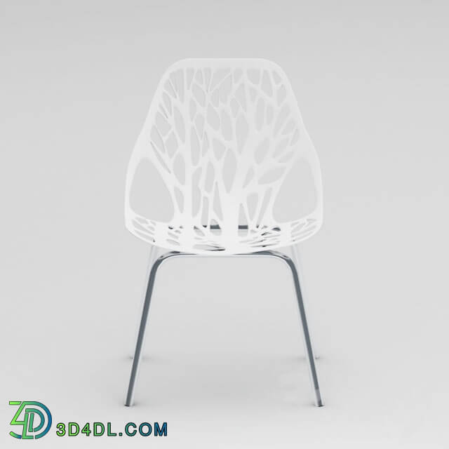 Chair - Chair CORAL white