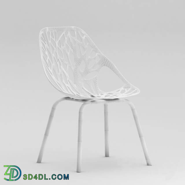 Chair - Chair CORAL white