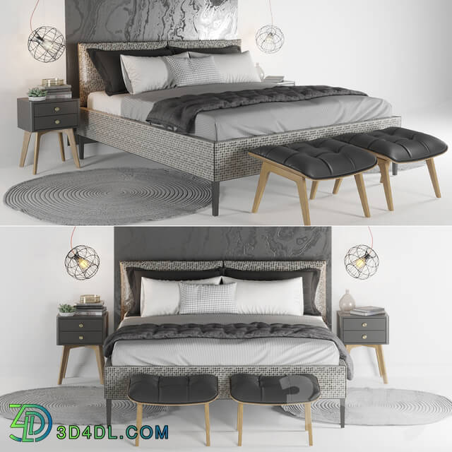 Bed - bedroom set 2