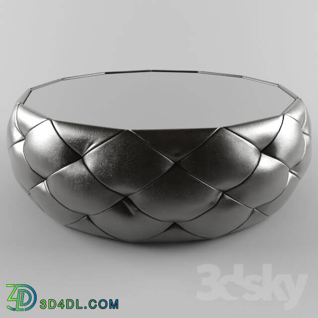 Table - glam pouf