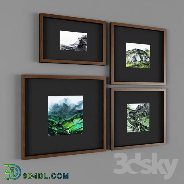 Frame - Picture _black _ wood_