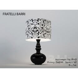 Table lamp - Table lamp_ black shiny lacquer finish_ art. FB.L-4.PL.14 