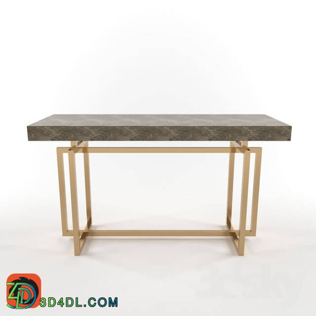 Table - Copper Console