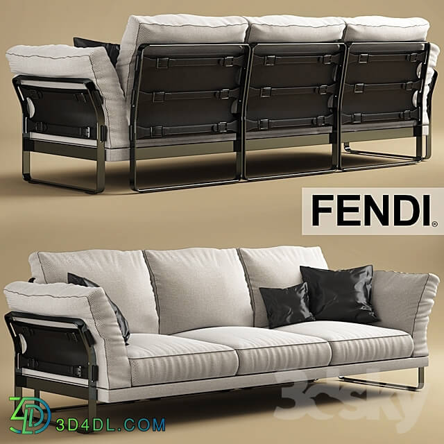 Sofa - sofa and chair fendi casa metropolitan