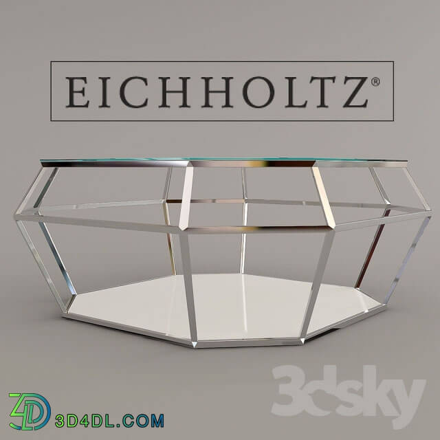 Table - Coffe table Asscher Nickel